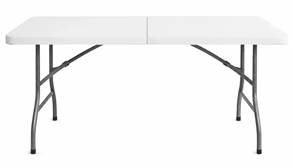 Arriendo mesa rectangular para eventos en Santiago